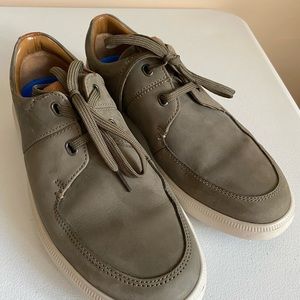 Clarks Men's Cambro Lace Olive Nubuck Nubuck Leather Comfort Shoes Sneakers 10.5